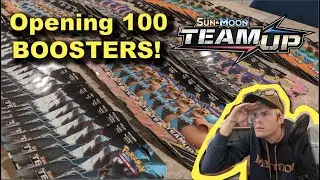 *Opening 100 TEAM UP Booster Packs!* I pulled the RAREST Card in the set! Unbelievable Secret Rares!