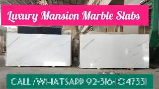luxury Mansion Marble Slabs | luxurious construction homes white marble slab available in pakistan