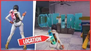 SEARCH ONFIRE LETTERS - ALL LOCATIONS O-N-F-I-R-E (Downtown Drop Challenges Fortnite)