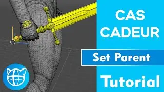 Set Parent Cascadeur Tutorial #cascadeur #tutorial #animation