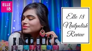 Elle18 Nail Pops Nail Polish Review & Swatch | Best Cheapest Nail Polish For Beginners
