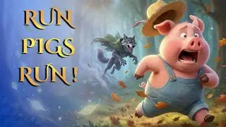 Three Little Pigs - English Animated Fairy Tale for Children