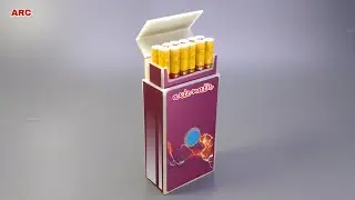 How to Make a cigarette box / 2