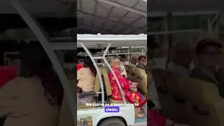 Sri Sri Gaushala visit | This Gaushala in India Surprised a Foreigner! #gauseva #gaushala #tourism