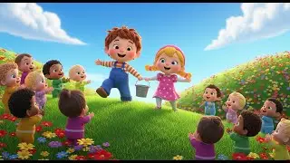 Jack and Jill 👦👧 Fun Nursery Rhyme for Babies | Baby Giggles TV