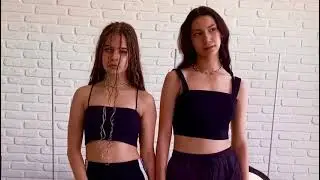 Арина Пушкарева и Аиша Дасшанова Танцевальный центр Leader Dance г Астрахань