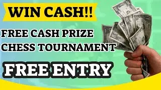 Free Cash Tournament 27th FEB 2022. CHESS CASH PRIZES. FREE ENTRY CHESS TOURNAMENT.