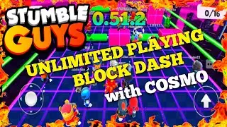 Unlimited Block Dash | Stumble Guys Live 0.51.2 version | Cosmo Baba