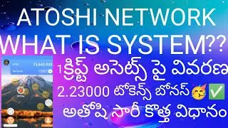 ATOSHI NETWORK REGISTRATION PROCESS 