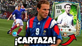 ¡LA NUEVA CARTA META de los DELANTEROS CENTRO! Pierre Papin 111 al MÁXIMO! 🇫🇷🔥