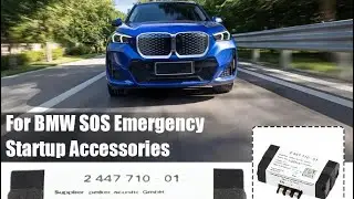 Bmw x5 2019 how to replace SOS BATTERY