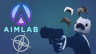 Gyro Aim Rulez -  Aim Lab (PC) - Gyro Controller Series Montage