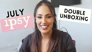 IPSY GLAM BAGS JULY 2021 DOUBLE UNBOXING