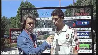 Mattia Valoti Interview - First Day In Milanello 9-7-2012