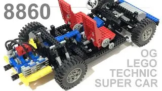 Vintage LEGO Technic #8860 Car Chassis Review