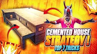 CEMENTED HOUSE NEW STRATEGIES & PRO TIPS AND TRICKS IN FREE FIRE IN TELUGU