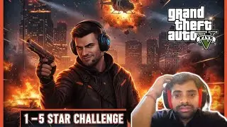 The Ultimate GTA V No Death Challenge! 1 to 5 Star wanted level @deciphergamerz