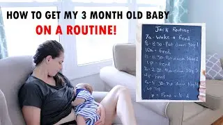 3 MONTH OLD BABY DAILY ROUTINE | sleep, feeding, nap schedule