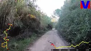 Ruta Collserola . El Papiol . LES ESCLETXES - CAN DOMENECH (V17M)