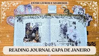 Capa de Janeiro Reading Journal 2026 - Setup e TBR