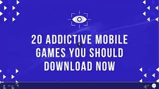 20 Addictive Mobile Games You Should Download Now