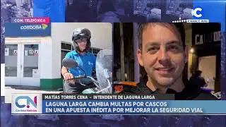 Laguna Larga cambia multas por cascos en una apuesta inédita por mejorar la seguridad vial