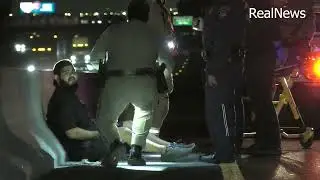 Driver flees accident on E/B I-10 freeway in Redlands