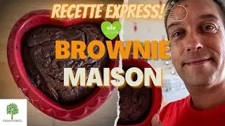 BROWNIE vegan d'ANNIVERSAIRE  | LUNDI VERT n&deg;240