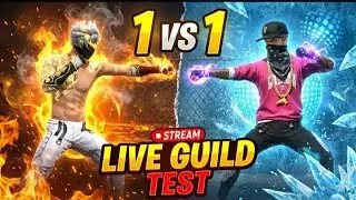 🔴 FF LIVE | Custom Room With Subscribers + guild test  #FFLive #CustomRoom #Subscribers #FreeFire