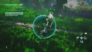 Biomutant: stick 25 enemies to the mucus bubble