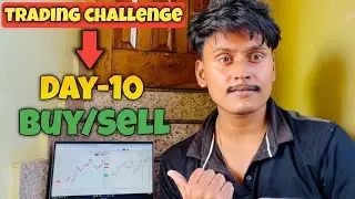 Day-10 Of Option Selling Challenge For 30 Days 🔴Live option selling By Trading Time | Option Trading