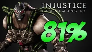 Bane 81% Combo - Injustice Gods Among Us
