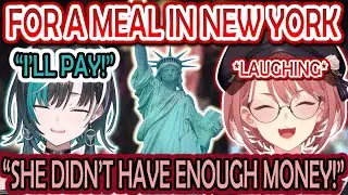 Lui Laughs So Hard When Chihaya Failed to Treat Her a Meal in New York