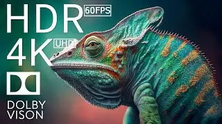 4K HDR 120fps Dolby Vision with Animal Sounds (Colorfully Dynamic) #76