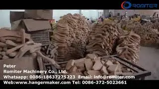 Comment fabriquer un cintre en bois de luxe avec Hanger Factory avec Romiter Machinery