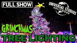Grinchmas Tree Lighting at Universal Studios Hollywood
