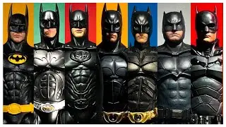 Beast Kingdom Batman 85th Anniversary Dynamic 8ction Heroes 7-Figure Bundle