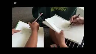 My Aunt and I attempted to draw Groot! Who do you think won!?😜😆