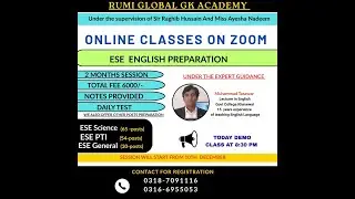 ESE English Demo Class Part B