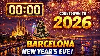 00:00 Barcelona | Countdown To 2026 | YOG VEER MUSIC #YOGVEERMUSIC #nye #barcelona  #countdown #2026