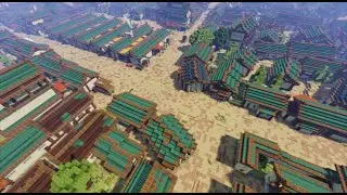 Avatar the Last Airbender in Minecraft | Walking too Ba Sing Se