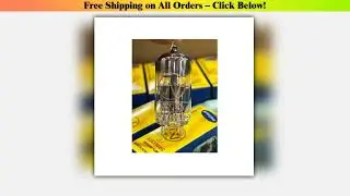 JJ Gold Pin ECC81 Can Replace 12AT7/ECC801S/6201/E81CC Vacuum Tube Audio Amplifier Accessories