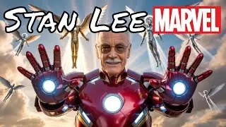 STAN LEE Meets Legendary Marvel Heroes in Heaven ⚡ #RIP #StanLee
