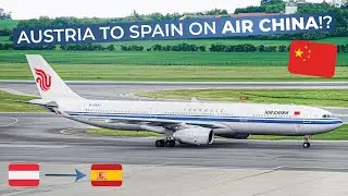 TRIPREPORT | Air China (ECONOMY) | Vienna - Barcelona | Airbus A330-300