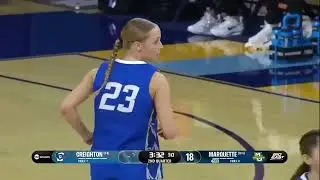 Основные моменты матча Creighton WBB против Marquette - 08.01.2026