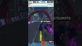 Sneaking into that last 1KM 🤫#zwift #esports #cycling #zwiftrace #gaming #zwiftracing #race