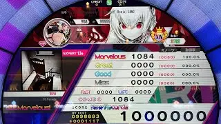 【WACCA】1BPM (EXPERT 13+) 最速ALL Marvelous! 手元動画