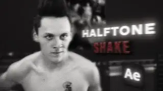 How To Make A Halftone Shake | After Effects Tutorial | The Hawk |