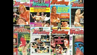 Inside Wrestling Magazines 80s & 90s Collection:  Stars from WWF WWE NWA WCW #wwe #prowrestling