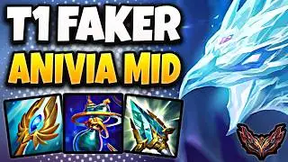T1 Faker Anivia vs Orianna [ MID ] Patch 26.4 Korea Grandmaster 1183 LP